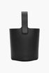 Mini Pebble Bucket Bag-Black - GLAM MODA
